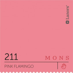 Краска Lanors Mons «Pink Flamingo» (Розовый фламинго), 211